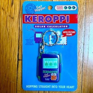 1997 Sanrio Keroppi Solar Calculator